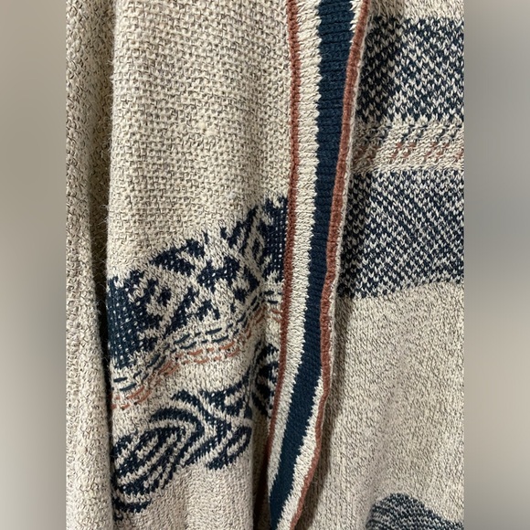 Mystree Anthropology women’s one size cardigan shawl sweater, boho, good cond. - Picture 4 of 5